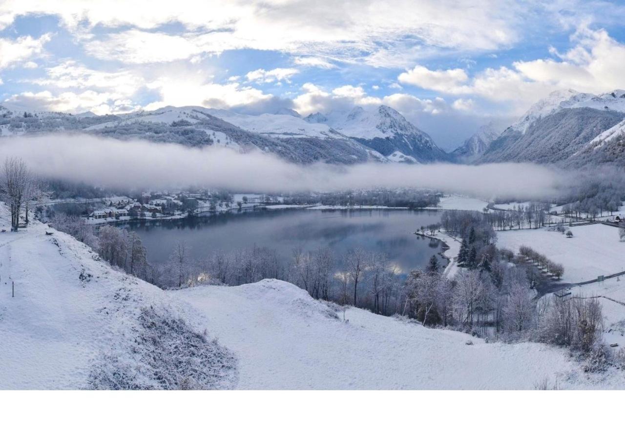 Appt T2 4 Pers Saint Lary Centre Village Parking المظهر الخارجي الصورة