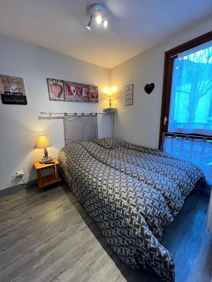 Appt T2 4 Pers Saint Lary Centre Village Parking المظهر الخارجي الصورة
