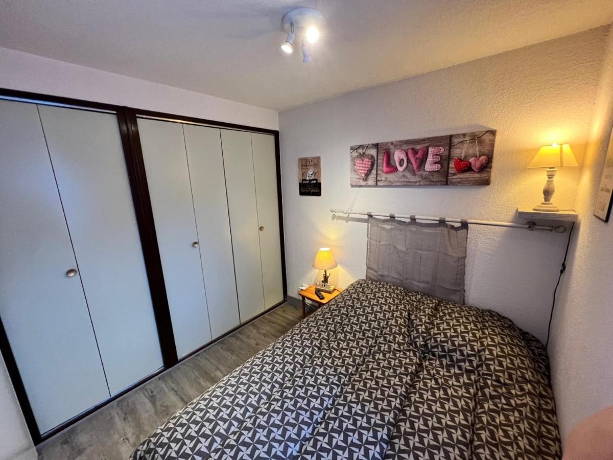 Appt T2 4 Pers Saint Lary Centre Village Parking المظهر الخارجي الصورة